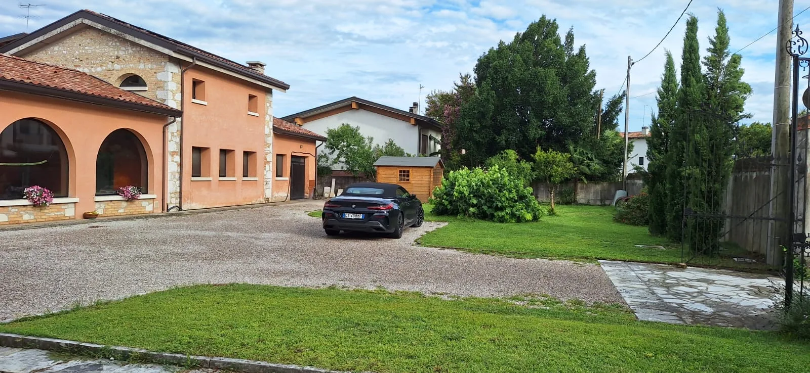 The garden at Borgo Botol