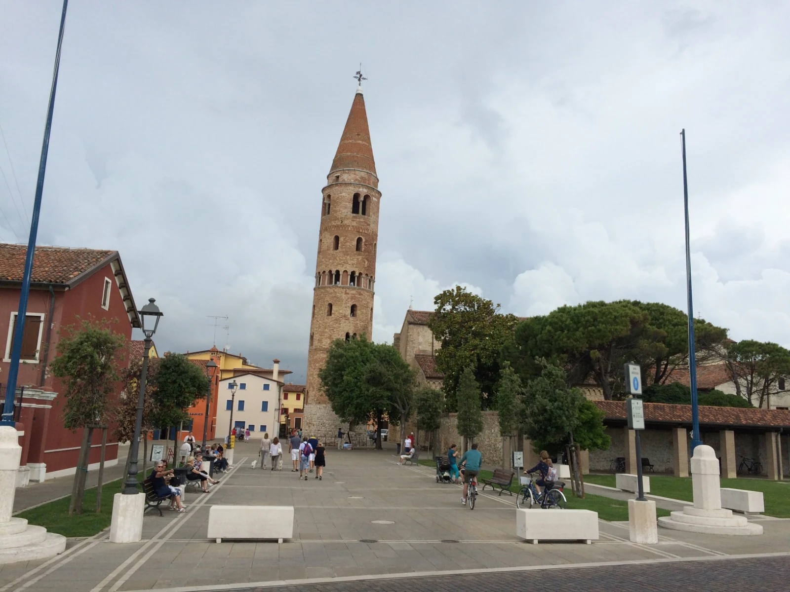 Caorle’s Romanesque cathedral and cylindrical bell tower