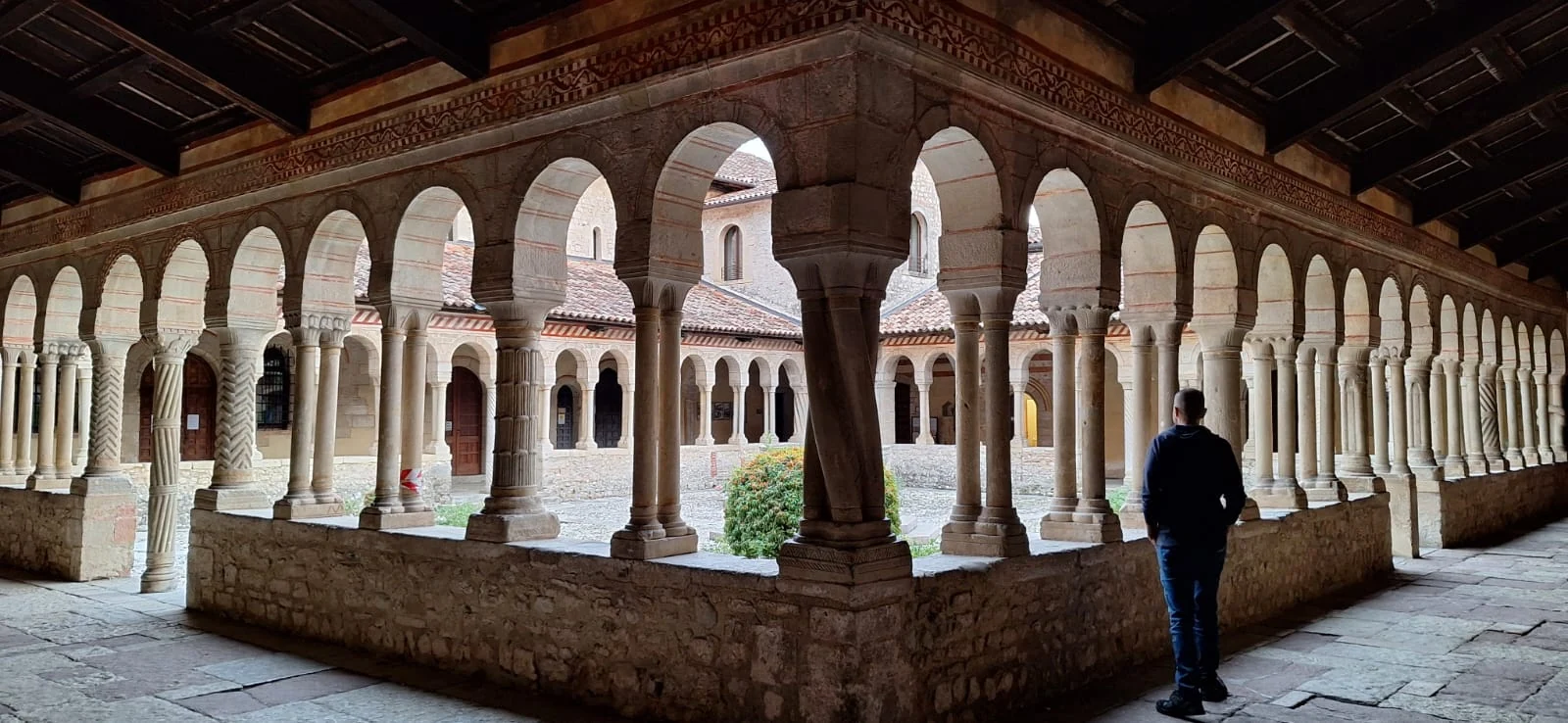 Cloister of the Abbey of Santa Maria in Follina