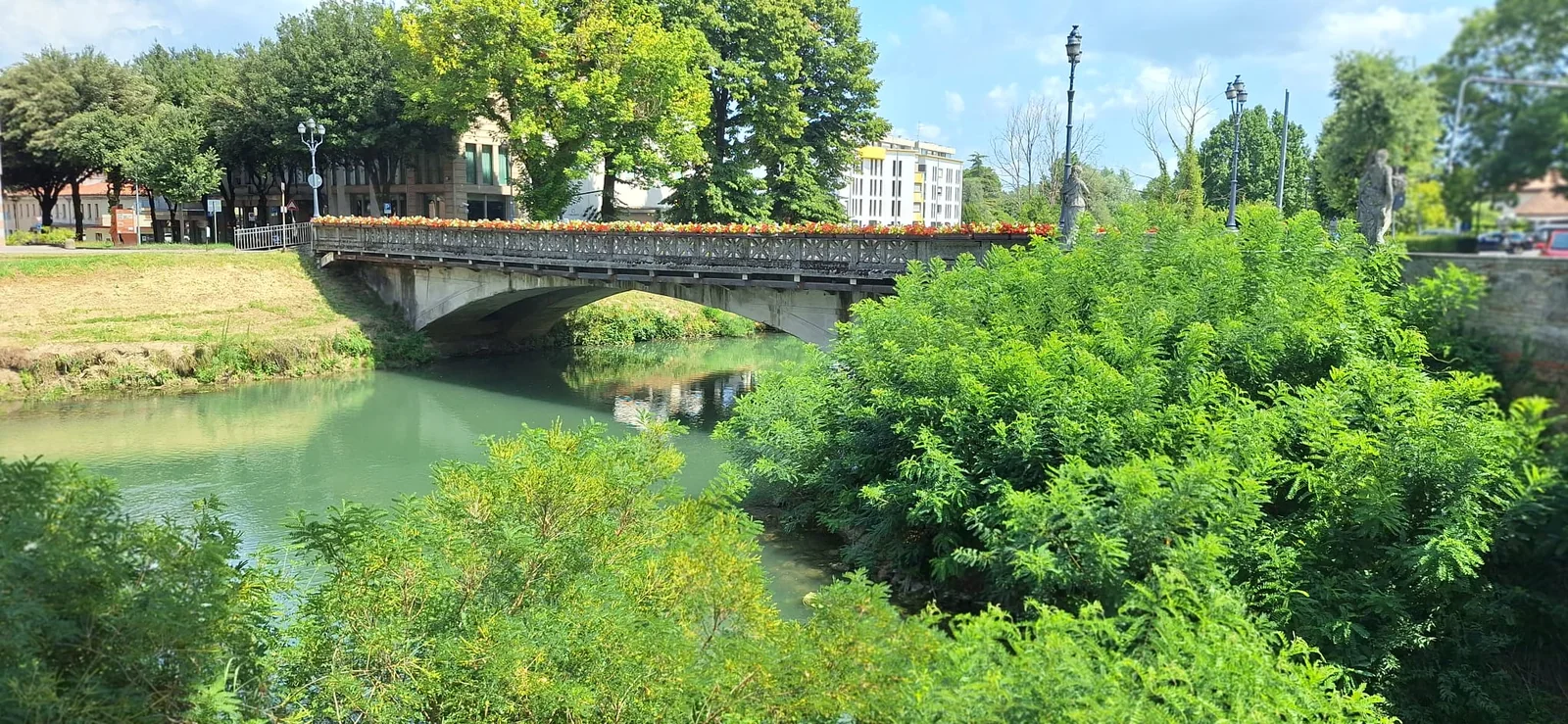 River and bridge in Oderzo