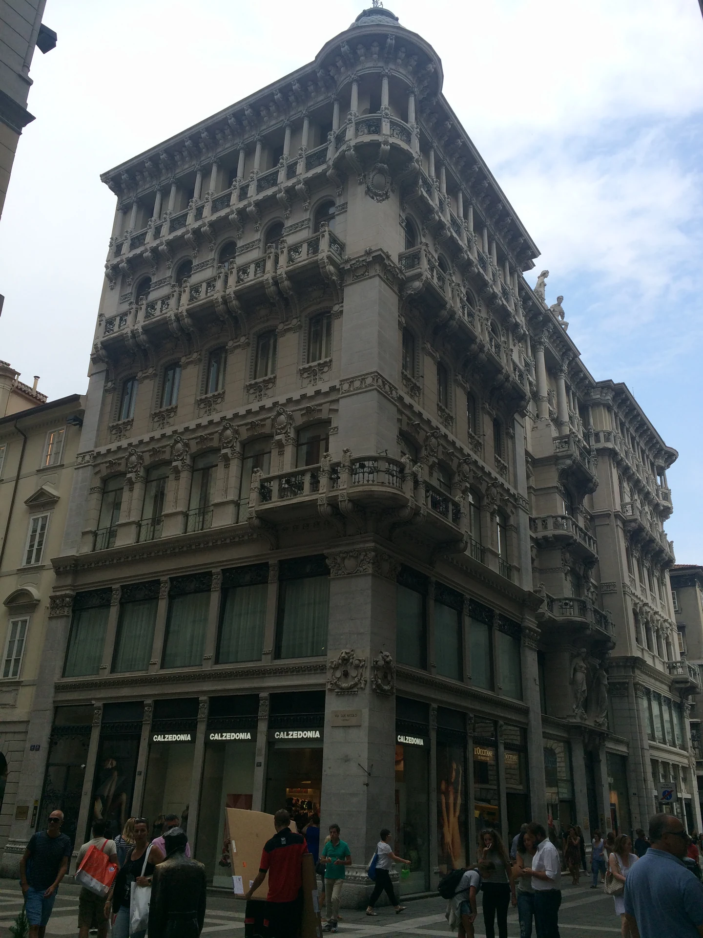 Historic architecture in Trieste
